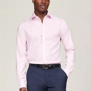 Sarar slim fit  men’s button down pink shirt